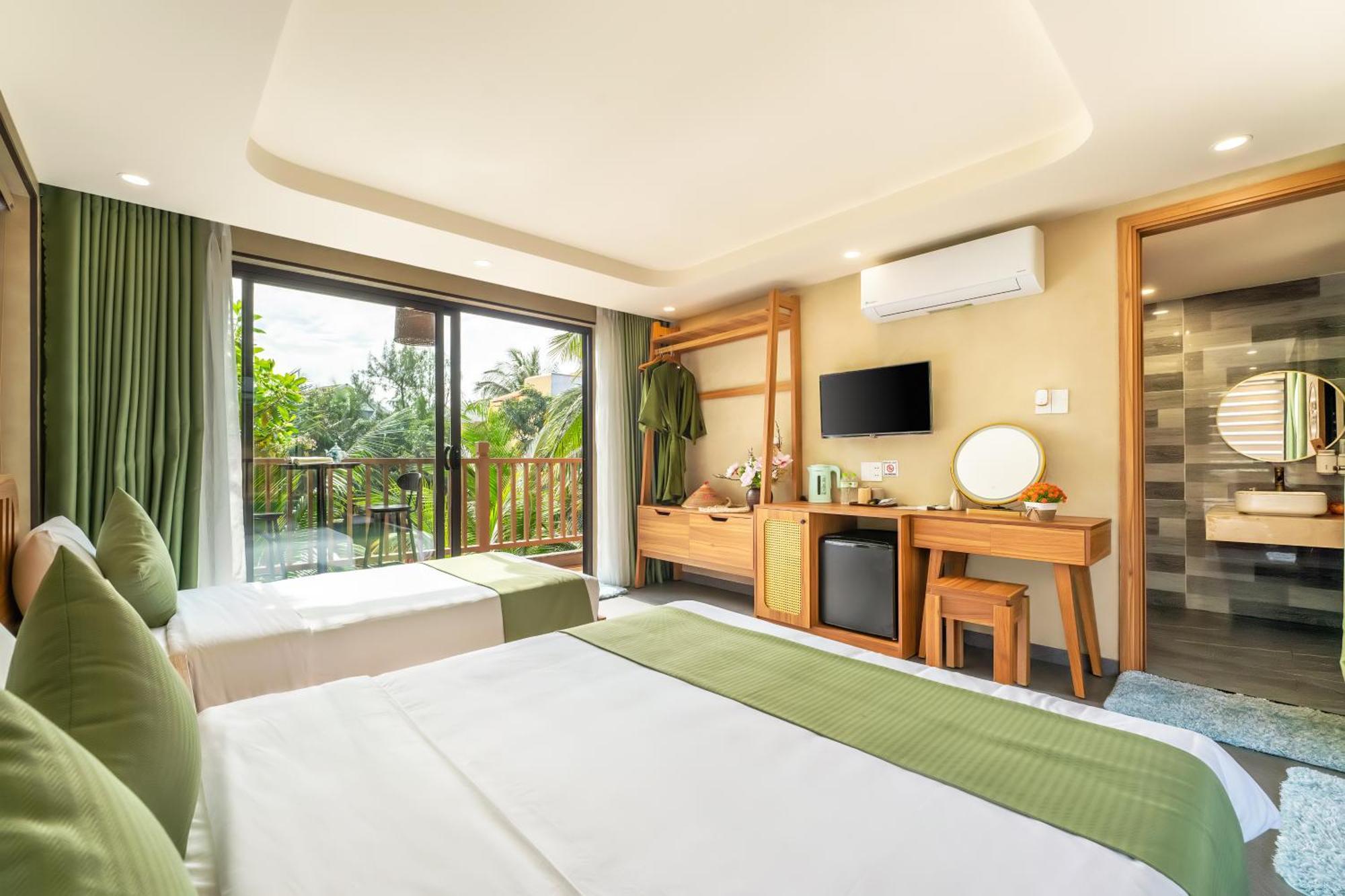 The Linh Seaside Villa Hội An Buitenkant foto